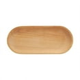 thumbnail image 1 of FeiraDeVaidade Mini Serving Tray for Jewellery Key  Oval Wood Dessert Cup Tray  Small Cheese Plate  Tableware Decorative Tray, 1 of 6