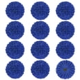 thumbnail image 1 of Uxcell 12-Pack Cabezas de Flores Artificiales, Flores de Crisantemo de Seda Falsas para DIY Hogar/Boda/Centros de Mesa [Azul Oscuro], 1 of 1