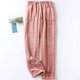 thumbnail image 4 of Minnieouse Pantalones térmicos para mujer, pantalones de pijama de franela polar Coral de felpa, cómodos, ligeros, de Color sólido, a prueba de Prendas para la parte inferior del cuerpo rosa 3 Minnieouse AP013821-07, 4 of 6