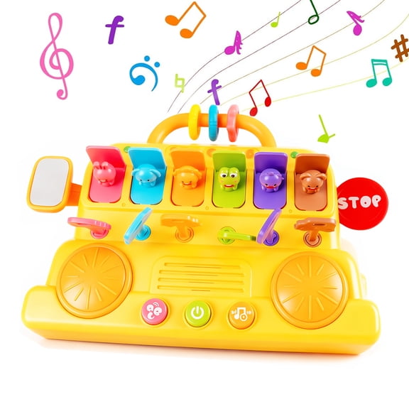 Learning Toys for Toddlers 1-3, Busy Board Montessori Toy for 1 2 Year Old Girls, Ideas 1 2 3 4 Year Old Girl Birthday Gift