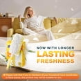 thumbnail image 4 of JOYMOOP Disposable Electrostatic Duster for Cleaning, with 2 Handles & 24 Ct Yellow Heavy Duty Refills for Swiffer Feather Duster, Household Cleaning Tool for Electronics, Dusting Furniture, Blinds, 4 of 6