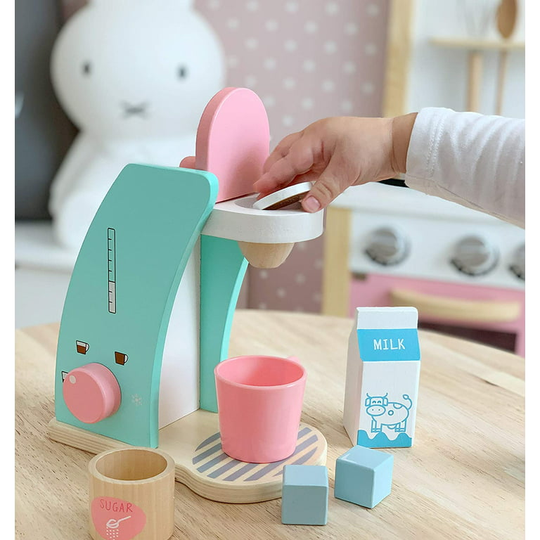 Labebe - Kids Coffee Maker Playset-Wooden Kitchen Toys – labebe