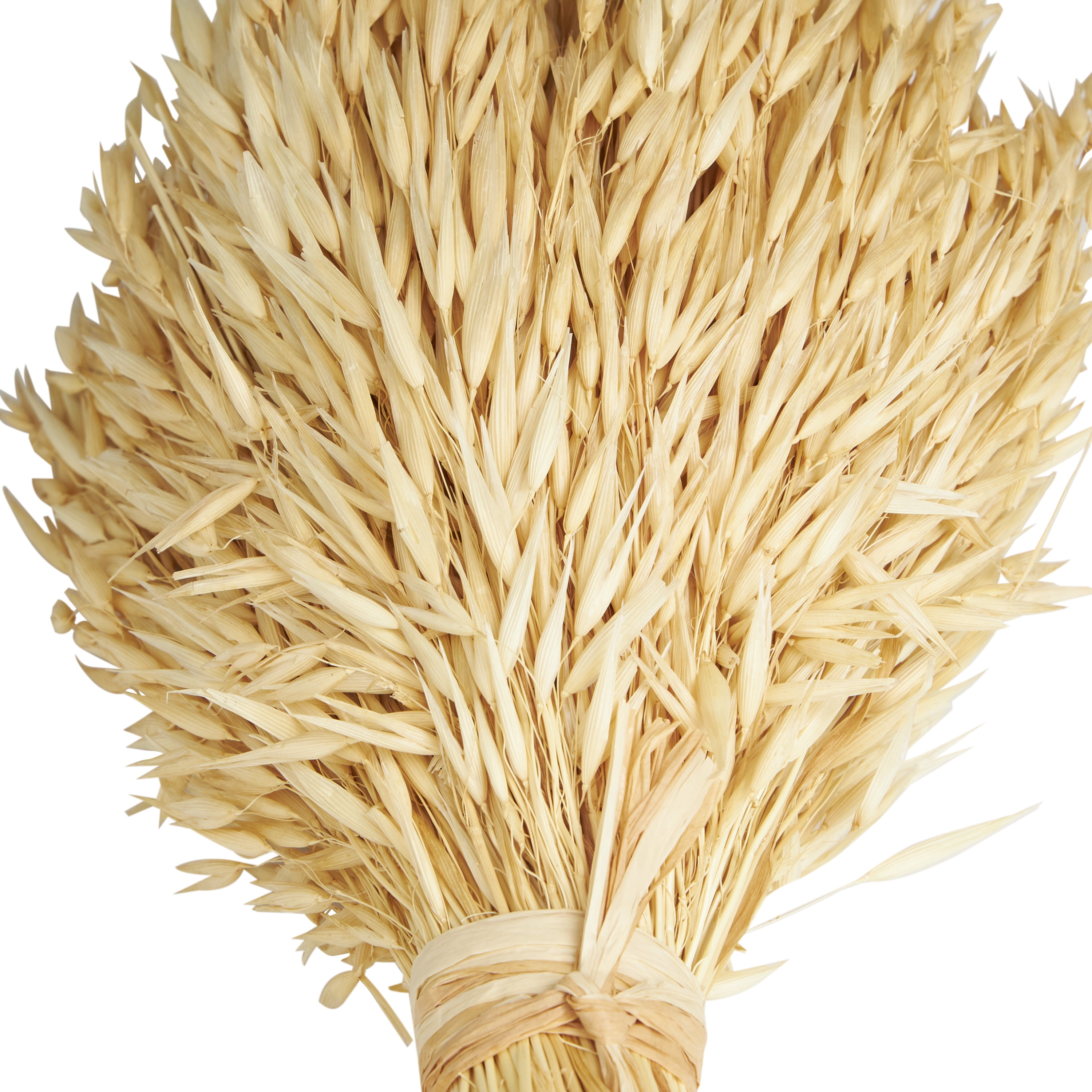 17" Handmade Wheat Stalk Bundle Dried Plant Natural Foliage Grass Bouquet, by DecMode