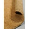 thumbnail image 3 of Rugsotic Carpets Handmade Rugs Hand Knotted Loom Rectangle 3'x5' Gold Wool for Indoor Use, 3 of 6