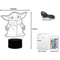 thumbnail image 2 of JT Baby 3D Color Changing LED Night Lights, Multi Color, 2 of 5