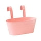 thumbnail image 4 of Maceta colgante de hierro para colgar flores, para decoración de ventanas, para entrada, porche, patio Rosa, 4 of 9