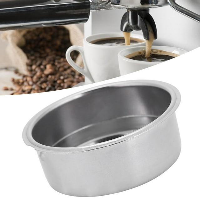 Double Layer Stainless Steel Coffee Filter Pressurized Filter Basket Coffee Machine AccessoriesPour Double Cup Coffee Machine Accessories