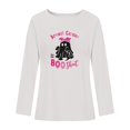 thumbnail image 5 of Pisexur Hauts à Ruban pour Femmes Mode Manches Longues Col Rond Chandails en Molleton Décontractés Sensibilisation au Cancer du Sein Pull Tops Chandails en Molleton Graphiques Inspirants T-Shirts Tops d'Automne pour Femmes, 5 of 5