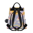 thumbnail image 2 of FORMRS Women's Travel Backpack Purse Anti-Theft Hidden Pockets Casual Shoulder Bag, Purple Clouds, 2 of 7