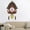 D, variant on Cuckoo Wall Clock Battery Operated Forest Pendulum Bird Clock for Gifts Home D