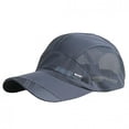 thumbnail image 4 of Ponytail Messy Buns Trucker Plain Baseball Visor Cap Unisex Hat, 4 of 9