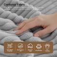 thumbnail image 6 of KeepCharm 67" Corduroy Boneless Loveseat Sofa, Memory Foam & Pocket Spring Cloud Couch, No Assembly Floor Sofa, Deep Seat Frameless Couch, Light Gray, 6 of 8
