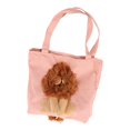 thumbnail image 2 of Bolso de Lona para Mascotas Lindo León en Forma de Gran Capacidad Portátil Bolsa de Transporte para Hombro para Mascotas para Exteriores Tipo 1, 2 of 9