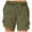 Army Green, variant on adviicd Womens Relaxed Fit High Waist Casual 4 Pocketed 2025 Hiking Outdoor Summer Shorts Khaki, XXL