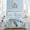 Ocean-08, variant on Davulos 3 Piece Coastal Quilt Sets King/California King Size Reversible Quilts with Shams Summer Bedspread Nautical Quilted Coverlet Beach Bedding Set for All Season