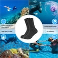 thumbnail image 7 of MIXFEER 3MM Neoprene Wetsuit Socks Warm Diving Socks Winter Beach Booties Shoes -Slip Surfing Socks Thermal Boots for Spearfishing Swimming Rafting Snorkeling Sailing, 7 of 7