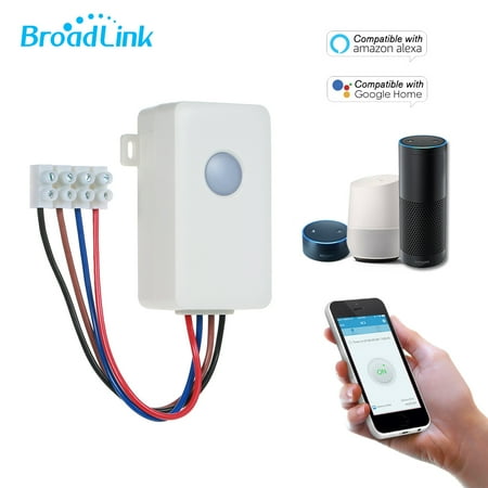 Broadlink SC1 Wifi Controller Smart Switch WiFi APP 2.4 GHz Control Box Wi-Fi Controlled Switch Automation Modules via Smart Phone Timing Compatible with for Voice Control Smart Home (Best App For Phone Virus)