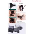 thumbnail image 5 of Juego de pestañas postizas magnéticas dobles, no requiere delineador de ojos ni pegamento, pestañas postizas reutilizables de aspecto natural, pestañas negras, ligeras, 5 of 5