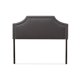 thumbnail image 2 of Baxton Studio Avignon Moderna y Contemporánea Tela Gris Oscuro Tapizada Cabecera King Size Baxton Studio BBT6566-Dark Grey-King HB, 2 of 2