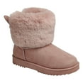 thumbnail image 1 of SNJ Toddler Girl Faux Fur Lining Warm Winter Bootie Ankle Rabbit Boot Shoe, 1 of 2