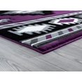 thumbnail image 4 of United Weavers Drachma Volos Southwestern Geometric Runner Rug, Plum, 2'7" x 7'4", 4 of 5