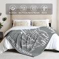 thumbnail image 5 of Birthday Gifts for Women, Birthday Gifts for Women Friendship Unique, Happy Birthday Gifts for Her Men Mom Grandma Wife, Best Birthday Gift Ideas, Happy Birthday Decorations Throw Blanket 50"x60" Red, 5 of 5