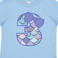 thumbnail image 4 of Inktastic 3rd Birthday Mermaid 3 Year Old Girl Girls Toddler T-Shirt, 4 of 5