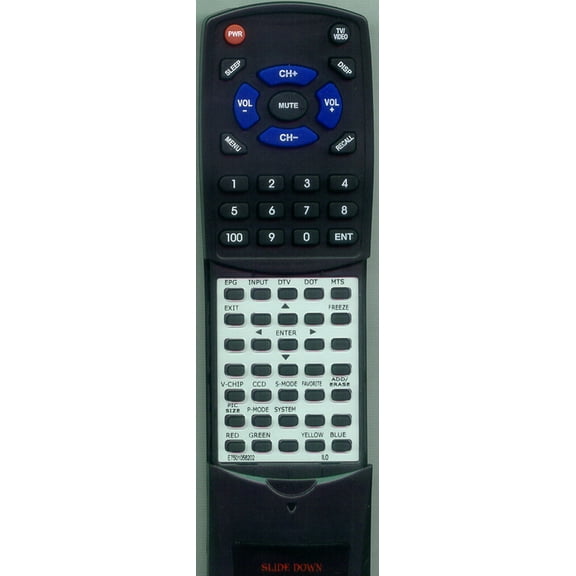 Replacement Remote for ILO E7501-056202, E7501056202, RTE7501056202, RC01B4, PDP4210EA1