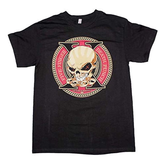 Five Finger Death Punch H3 Sportgear Trouble Decate of Destruction T-Shirt-XXL Black