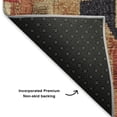 thumbnail image 5 of Addison Rugs Mayfield Premium Machine Washable Transitional Aztec Rust Rectangle Rug, 10' x 14', 5 of 7