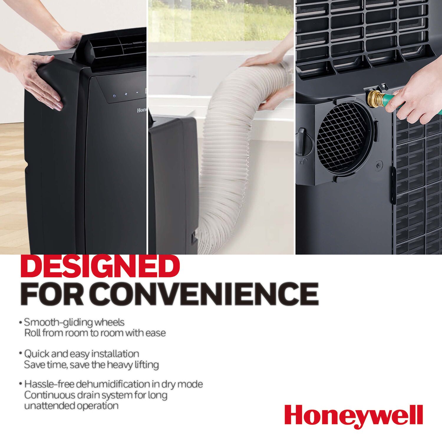Honeywell 14,000 BTU Portable Air Conditioner, Dehumidifier and Fan - image 5 of 11
