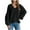 Black, variant on Ltctricy Women's Fall Sweater Cardigan Lightweight Knitted Button down Casual Outerwear Trendy Baggy Long Sleeve Sweater