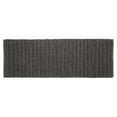thumbnail image 5 of mDesign Soft Cotton Spa Mat Rug for Bathroom, Braided, 60" x 21" - Charcoal Gray, 5 of 5