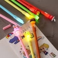 thumbnail image 2 of 4 Unids/Set Bolígrafo de Gel Luminoso Papelería Lindos Bolígrafos de Luz Kawaii Suministros de Oficina Escolar A, 2 of 5