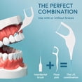 thumbnail image 4 of LIX Orthodontic Flossers for Braces + Interdental Brush, 60 Floss Picks Per Bag, Unflavored (60), 4 of 6