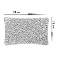 thumbnail image 3 of Cojín Decorativo Blancos Pileso Rectangular Gris 33x53 cm, 3 of 4