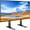Black(20"-75"), variant on TAVR Furniture Urban Hipster TV Stand for 32 to 70 75 Inch Flat Panel TVs, Table Mount, Black