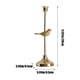 thumbnail image 3 of Xihbxyly Juego de Candelabros Dorados, Elegante Diseño de Metal, Perfectos para Bodas, Navidad o Mesas de Comedor, Decoración Lujosa para El Hogar, 3 Tamaños Disponibles, 1 Soporte Cónico para Velas., 3 of 6