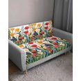 thumbnail image 3 of Spring Floral Sofa Couch Cushion Covers Washable, Removable Stretchable Sectional Couch Covers, Botanical Flower Leaf Plant Slipcovers for L & T Shape Sofa Furniture Protector S Size 2 pcs, 3 of 7
