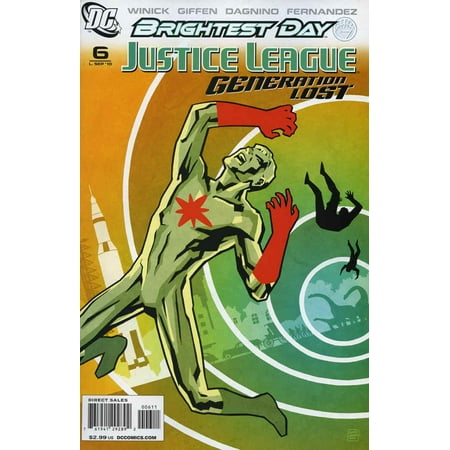 Justice League Generation Lost #6 VF ; DC Comic Book