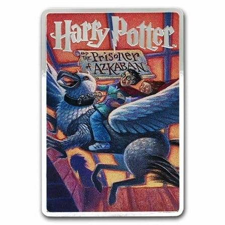 Harry Potter Book Cover Prisoner of Azkaban 2 oz Silver Coin
