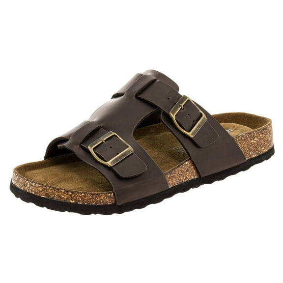 Adolfo Men's Contoured Footbed Slide Sandals