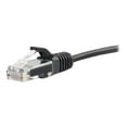 thumbnail image 2 of C2G 7ft Cat6 Snagless Unshielded (UTP) Slim Ethernet Network Patch Cable - Black - Patch cable - RJ-45 (M) to RJ-45 (M) - 7 ft - UTP - CAT 6 - molded, snagless - black, 2 of 4