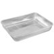 thumbnail image 1 of Bandeja rectangular para hornear, bandeja para horno, bandeja para hornear pan, bandeja para cortar, bandeja para hornear de acero inoxidable, plato para servir alimentos con tapa de silicona, 1 of 8