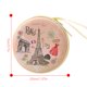 thumbnail image 3 of Guardurnaity Mini lindo auricular caja torre paisaje cremallera monedero almacenamiento de llaves cartera bolsa regalo Carteras 7 Guardurnaity BB6742-07, 3 of 6