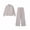 Khaki, variant on Smupbvky Womens Half Zip Sweatsuits Collared Long Sleeve Pullover and Wide Leg Pants Casual Fall 2 Piece Workout Set (XL, Sky Blue)