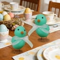 thumbnail image 5 of Easter Decor Plush Chicks with Bows for Spring Home Table, Yard, Party Desk Decorations, 5 of 6
