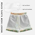 thumbnail image 3 of FORMRS Boys Swim Trunks Quick Dry Mesh Liner Boardshorts Sizes XS-XL, Abstract Floral Art, 3 of 7