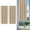 6503Beige, variant on 42* 54-inch blackout curtains|Green|Curtains For Bedroom Rod Pocket Thermal Insulated Room Darkening Curtains For Living Room 1 Panels