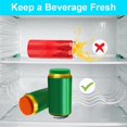 thumbnail image 2 of 6-Pack Vibrant Silicone Soda Can Lids Set! BPA-Free Reusable Can Covers in 6 Colors – Perfect Can Stoppers for Soda, Beer & Juice (Fits Standard 12oz Cans, Leak-Proof), 2 of 5
